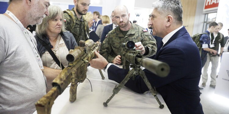 08.09.2022 Targi Kielce. Międzynarodowy Salon Przemysłu Obronnego. MSPO / Fot. Jarosław Kubalski - Radio Kielce