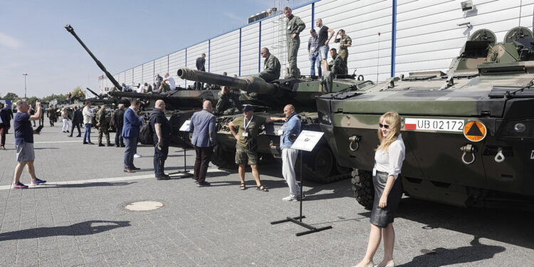 08.09.2022 Targi Kielce. Międzynarodowy Salon Przemysłu Obronnego. MSPO / Fot. Jarosław Kubalski - Radio Kielce