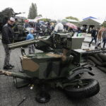 Tłumy biegające pomiędzy Krabem, dronem i... grochówką - Radio Kielce