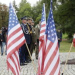 11.09.2022 Kielce. Pomnik Homo Homini. Obchody rocznicy ataków na WTC z 11 września 2001 r. / Fot. Jarosław Kubalski - Radio Kielce