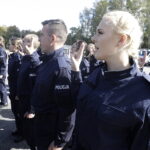 28.09.2022 Kielce. Policja. Ślubowanie nowo przyjętych funkcjonariuszy policji / Fot. Jarosław Kubalski - Radio Kielce