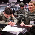 09.09.2022. Kielce, MSPO. 10 Świętokrzyska Brygada Obrony Terytorialnej na targach obronnych. / Fot. ppor. Daniel Woś - ŚBOT