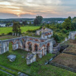 Nietulisko Duże. Ruiny walcowni żelaza / Fot. Remigiusz Majchrzak – RM-DRONE