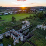 Nietulisko Duże. Ruiny walcowni żelaza / Fot. Remigiusz Majchrzak – RM-DRONE