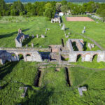 Nietulisko Duże. Ruiny walcowni żelaza / Fot. Remigiusz Majchrzak – RM-DRONE