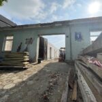 15.09.2022. Opatów. Budowa Europejskiego Centrum Templariuszy / Fot. Emilia Sitarska - Radio Kielce