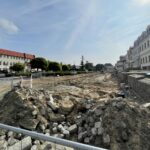 14.09.2022. Opatów. Rewitalizacja rynku / Fot. Emilia Sitarska - Radio Kielce