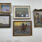 11.09.2022. Ostrowiec Świętokrzyski. Wystawa prac Leona Wyczółkowskiego w Pałacu Wielopolskich. / Fot. Emilia Sitarska - Radio Kielce