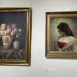 11.09.2022. Ostrowiec Świętokrzyski. Wystawa prac Leona Wyczółkowskiego w Pałacu Wielopolskich. / Fot. Emilia Sitarska - Radio Kielce