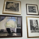 11.09.2022. Ostrowiec Świętokrzyski. Wystawa prac Leona Wyczółkowskiego w Pałacu Wielopolskich. / Fot. Emilia Sitarska - Radio Kielce