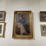 11.09.2022. Ostrowiec Świętokrzyski. Wystawa prac Leona Wyczółkowskiego w Pałacu Wielopolskich. / Fot. Emilia Sitarska - Radio Kielce