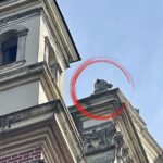 02.09.2022. Sandomierz. Szczyt katedry. / Fot. Grażyna Szlęzak - Radio Kielce.