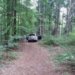 Tragedia w lesie koło Staszowa. Nie żyje 55-letnia kobieta i jej 60-letni mąż / Fot. Komenda Powiatowa Policji w Staszowie