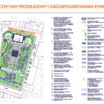 Ostrowiec Świętokrzyski. Wizualizacja przebudowy Rynku. Legenda / Fot. UM Ostrowiec Św.