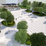 Ostrowiec Świętokrzyski. Wizualizacja przebudowy Rynku / Fot. UM Ostrowiec Św.