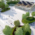 Ostrowiec Świętokrzyski. Wizualizacja przebudowy Rynku / Fot. UM Ostrowiec Św.