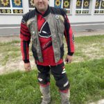 18.09.2022. Piekoszów. FIM Enduro Vintage World Cup. Na zdjęciu: Andrzej Wotulok / Fot. Marek Cender - Radio Kielce