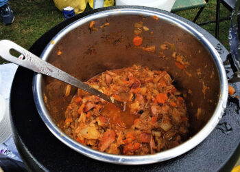 Bigos ze słodkiej białej kapusty / Fot. Marzena Smoręda - Radio Kielce