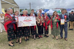 11.09.2022. Bogoria. Dożynki Wojewódzkie. / Fot. Anna Głąb - Radio Kielce