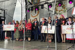 11.09.2022. Bogoria. Dożynki Wojewódzkie. / Fot. Anna Głąb - Radio Kielce