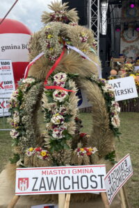 11.09.2022. Bogoria. Dożynki Wojewódzkie. / Fot. Anna Głąb - Radio Kielce