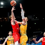 11.09.2022. Berlin. Mistrzostwa Europy koszykarzy. Mecz Polski z Ukrainą. / FILIP SINGER - PAP/EPA