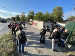 03.09.2022. Kielce. Bukówka. Kandydaci na szkolenie WOT / Fot. Michał Kita - Radio Kielce