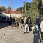 03.09.2022. Kielce. Bukówka. Kandydaci na szkolenie WOT / Fot. Michał Kita - Radio Kielce