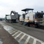 14.09.2022. Sandomierz. Prace rozbiórkowe na moście / Fot. GDDKiA w Kielcach