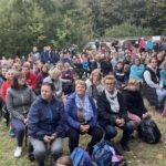 24.09.2022. Święty Krzyż. Zakończenie XXIII Świętokrzyskiego Rajdu Pielgrzymkowego / Fot. Anna Głąb - Radio Kielce