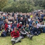 24.09.2022. Święty Krzyż. Zakończenie XXIII Świętokrzyskiego Rajdu Pielgrzymkowego / Fot. Anna Głąb - Radio Kielce