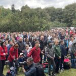 24.09.2022. Święty Krzyż. Zakończenie XXIII Świętokrzyskiego Rajdu Pielgrzymkowego / Fot. Anna Głąb - Radio Kielce