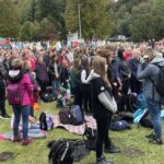 24.09.2022. Święty Krzyż. Zakończenie XXIII Świętokrzyskiego Rajdu Pielgrzymkowego / Fot. Anna Głąb - Radio Kielce