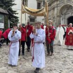 24.09.2022. Święty Krzyż. Zakończenie XXIII Świętokrzyskiego Rajdu Pielgrzymkowego / Fot. Anna Głąb - Radio Kielce