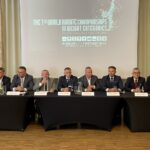 02.09.2022. Kielce. Konferencja prasowa przed 7. Mistrzostwami Świata Karate w Kategoriach Wagowych / Fot. Rafał Szymczyk - Radio Kielce