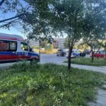 02.09.2022. Kielce. Ulica Orląt Lwowskich. Potrącenie / Fot. Policja