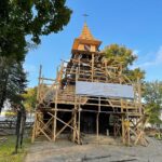 Kielce. Białogon. Drewniany kościół p.w. Przemienienia Pańskiego / Fot. Wiktor Taszłow - Radio Kielce