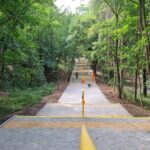 Kielce. Park Baranowski. Nowe schody / Fot. Rejonowe Przedsiębiorstwo Zieleni i Usług Komunalnych - Facebook