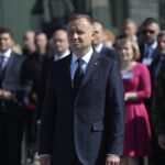 05.09.2022. Kielce. 30. Międzynarodowy Salon Przemysłu Obronnego. Na zdjęciu: Andrzej Duda - prezydent RP / Fot. Wiktor Taszłow - Radio Kielce