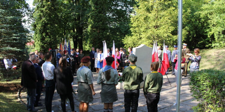 04.09.2022. Pińczów. Obchody 83. rocznicy wybuchu II wojny światowej / Fot. Marta Gajda-Kruk - Radio Kielce