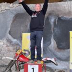 18.09.2022. Piekoszów. FIM Enduro Vintage World Cup. Na zdjęciu: Ryszard Augustyn / Fot. Marek Cender - Radio Kielce
