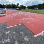 Kielce. Modernizacja stadionu lekkoatletycznego / Fot. Wiktor Taszłow – Radio Kielce