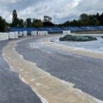 Kielce. Modernizacja stadionu lekkoatletycznego / Fot. Wiktor Taszłow – Radio Kielce