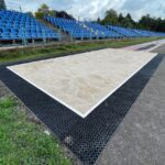 Kielce. Modernizacja stadionu lekkoatletycznego / Fot. Wiktor Taszłow – Radio Kielce