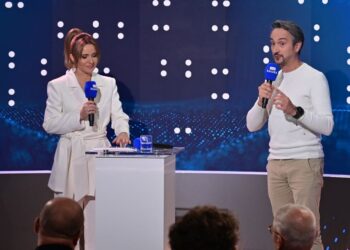 Marta Kielczyk i Radosław Brzózka / Fot. TVP Nauka