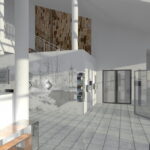 Ciekoty, „Szklany Dom”. Wizualizacja nowego wystroju