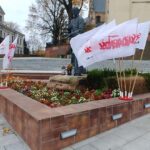 19.10.2022. Kielce. Pomnik bł. ks. Jerzego Popiełuszki / Fot. Marcin Marszałek - Radio Kielce