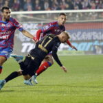 Zadecydował rzut karny. Korona wraca z Częstochowy bez punktów - Radio Kielce 22.10.2022. Częstochowa, 14. kolejka PKO BP Ekstraklasy: Raków Częstochowa - Korona Kielce / Fot. Waldemar Deska - PAP