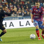 Zadecydował rzut karny. Korona wraca z Częstochowy bez punktów - Radio Kielce 22.10.2022. Częstochowa, 14. kolejka PKO BP Ekstraklasy: Raków Częstochowa - Korona Kielce / Fot. Waldemar Deska - PAP