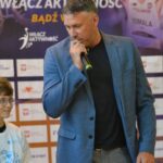 17.10.2022. Małogoszcz. Inauguracja projektu Stowarzyszenia Animacji Kultury i Sportu „Anima Pro Activ”pod hasłem „Włącz aktywność”. Na zdjęciu: Marcin Prus - były siatkarz reprezentacji Polski / Fot. Miasto i Gmina Małogoszcz - Facebook